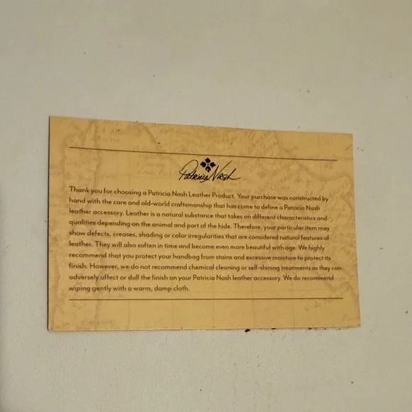 Patricia Nash Deep Navy Floral Embroidered Wallet with Silver Bar Accent - Picture 5 of 6